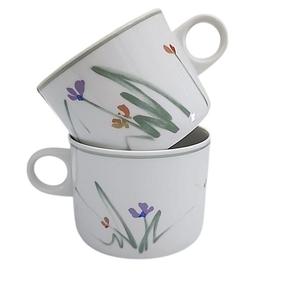 " Studio Nova‎ Sketch Book" Cup Cup Set By Mikasa_1980s